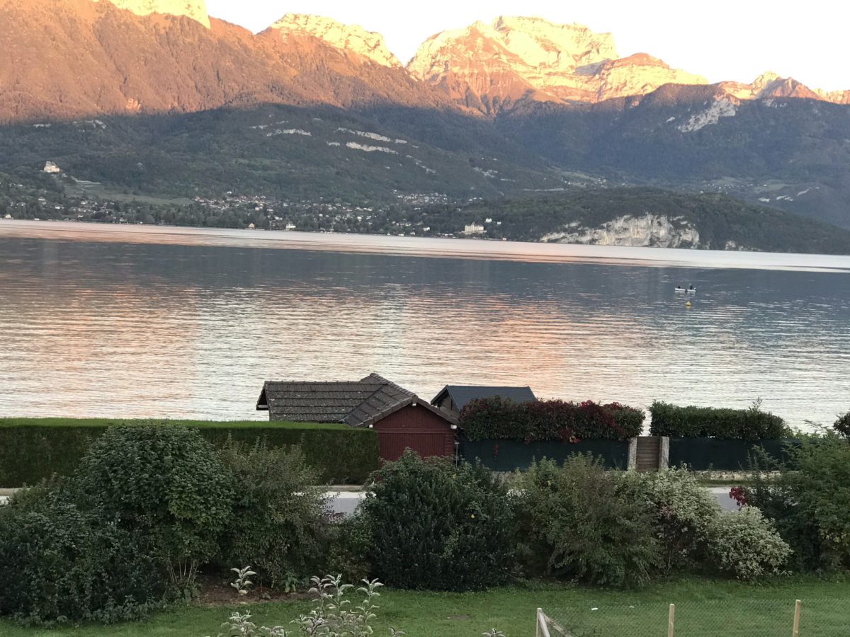View of Lake Annecy, France